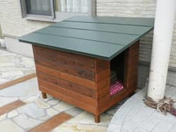 外構商品「lugwood」犬小屋