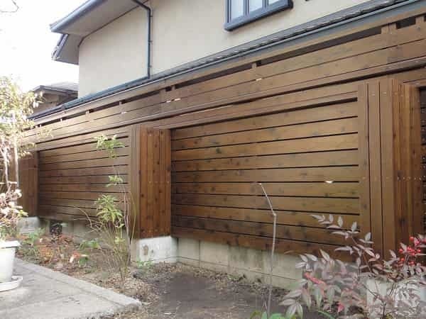 外構商品「lugwood」リフォームフェンス